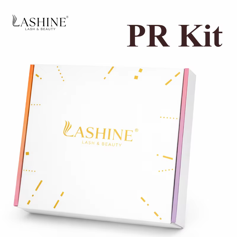 Kit PR pour artiste en cils LASHINE – Ensemble professionnel d'extensions de cils YY / Clover Volume