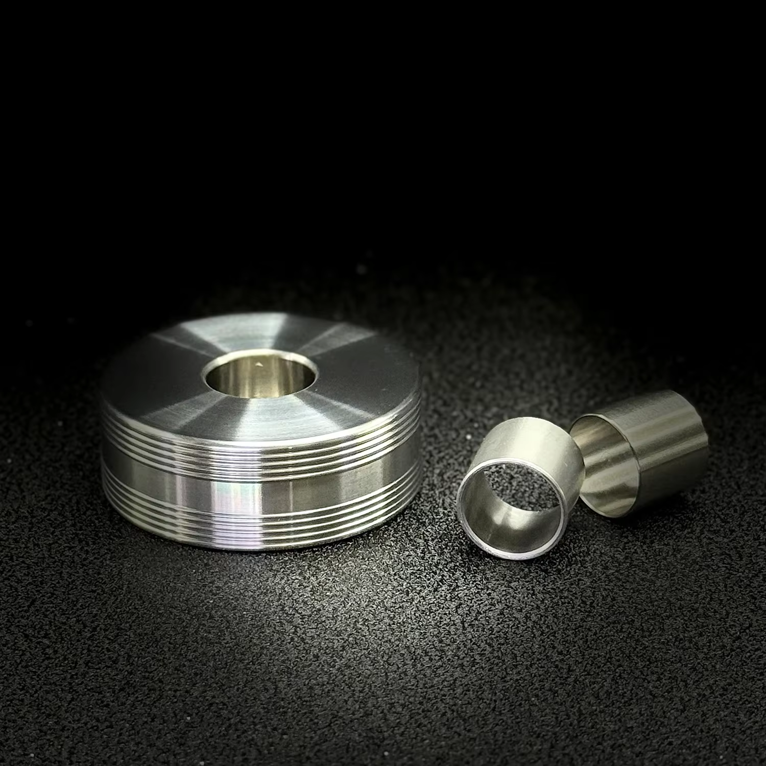 Support de rasoir en acier inoxydable 316L - Usinage CNC, base de rasoir à diamètre variable avec su
