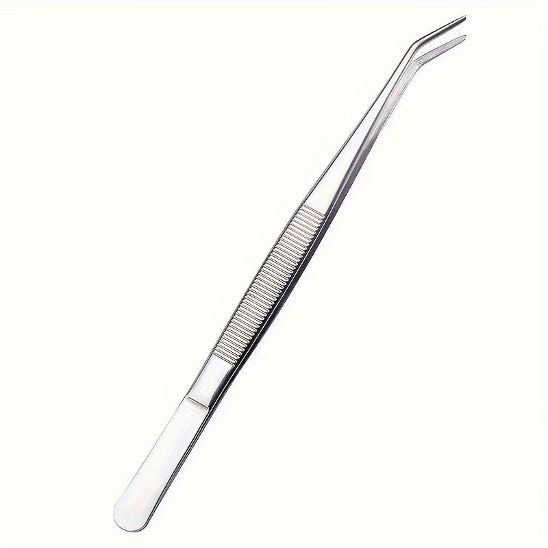 Pincettes polyvalentes en acier inoxydable, 1 pièce/2 pièces, parfaites pour les Nail Art, les crist