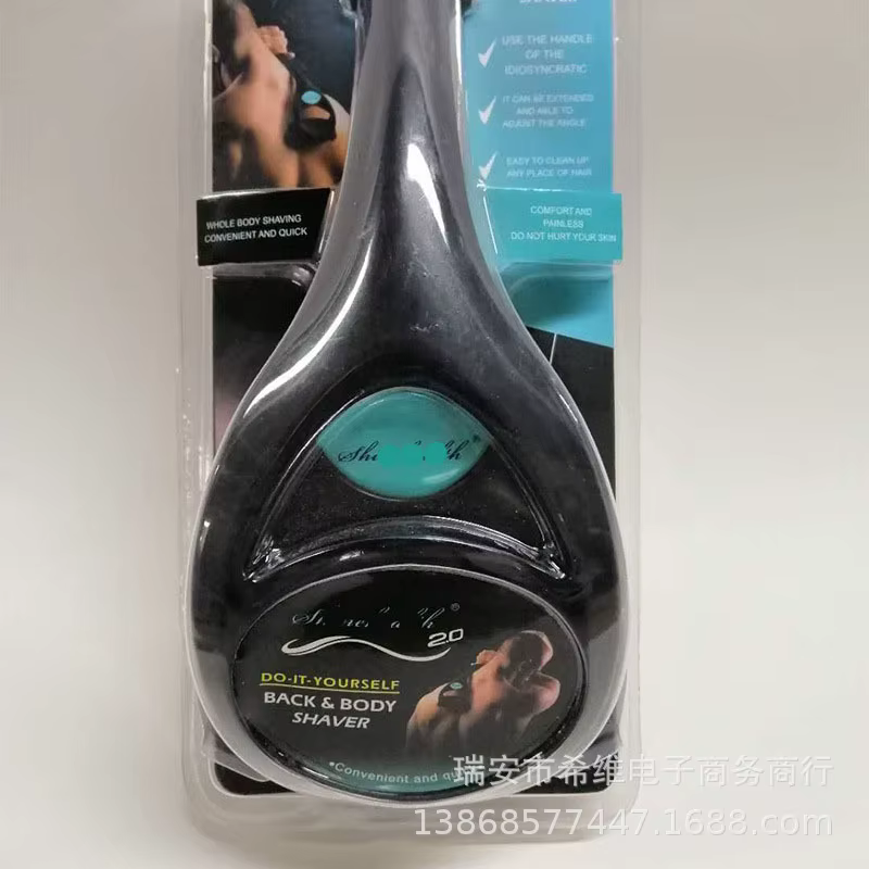 Épilateur de dos pour hommes, rasoir manuel pliable à Long manche, utilisation du corps, outil d'épi