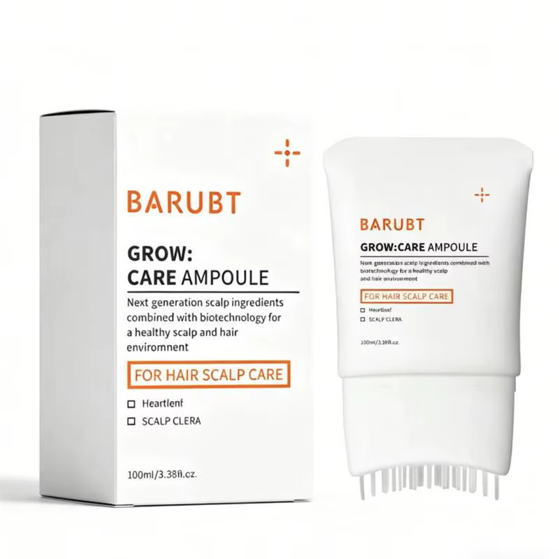 Essence capillaire PDRN pour massage doux, sérum capillaire rafraîchissant et volumisant, ampoule po