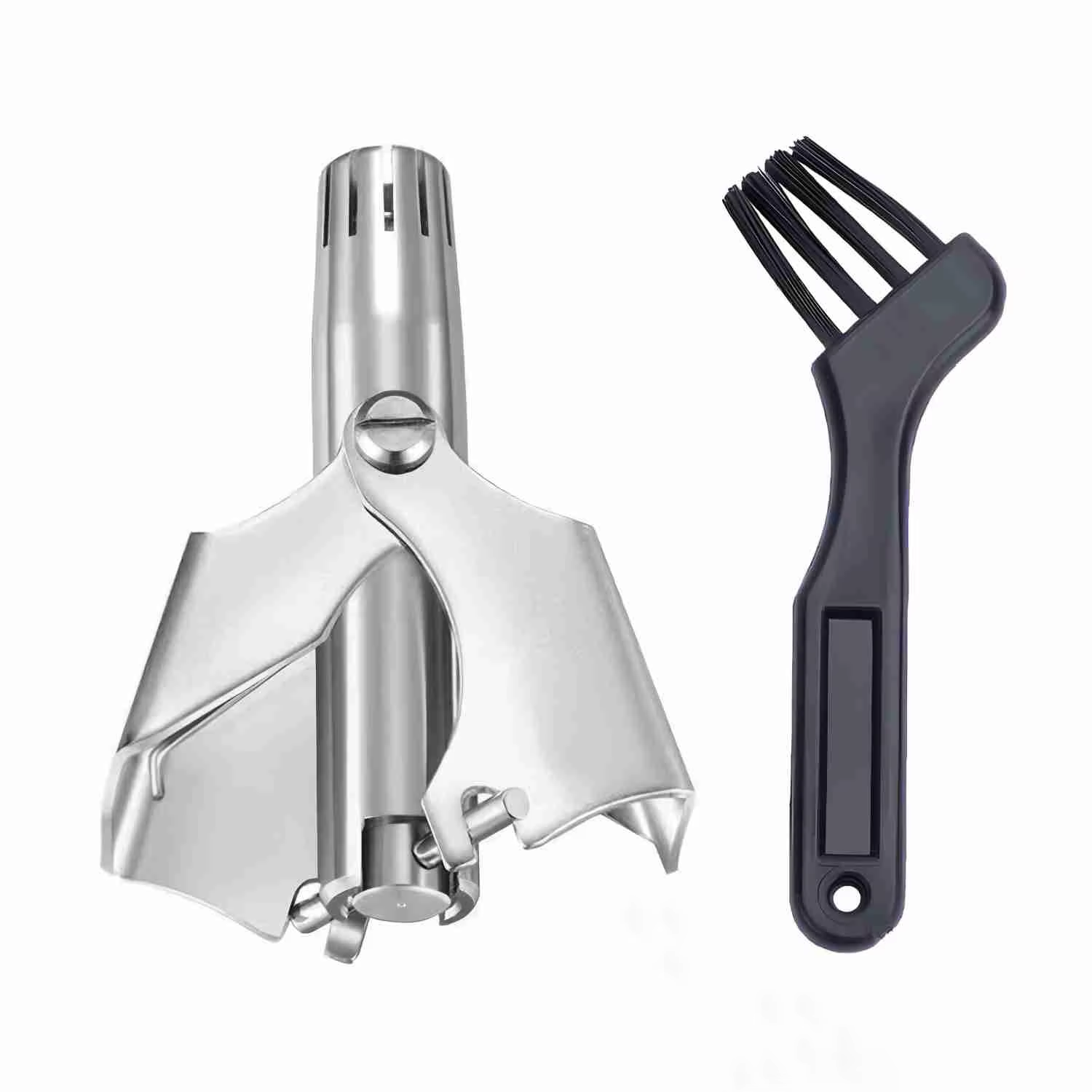 LISI lavable Portable manuel nez tondeuse pour hommes et femmes étanche en acier inoxydable oreille