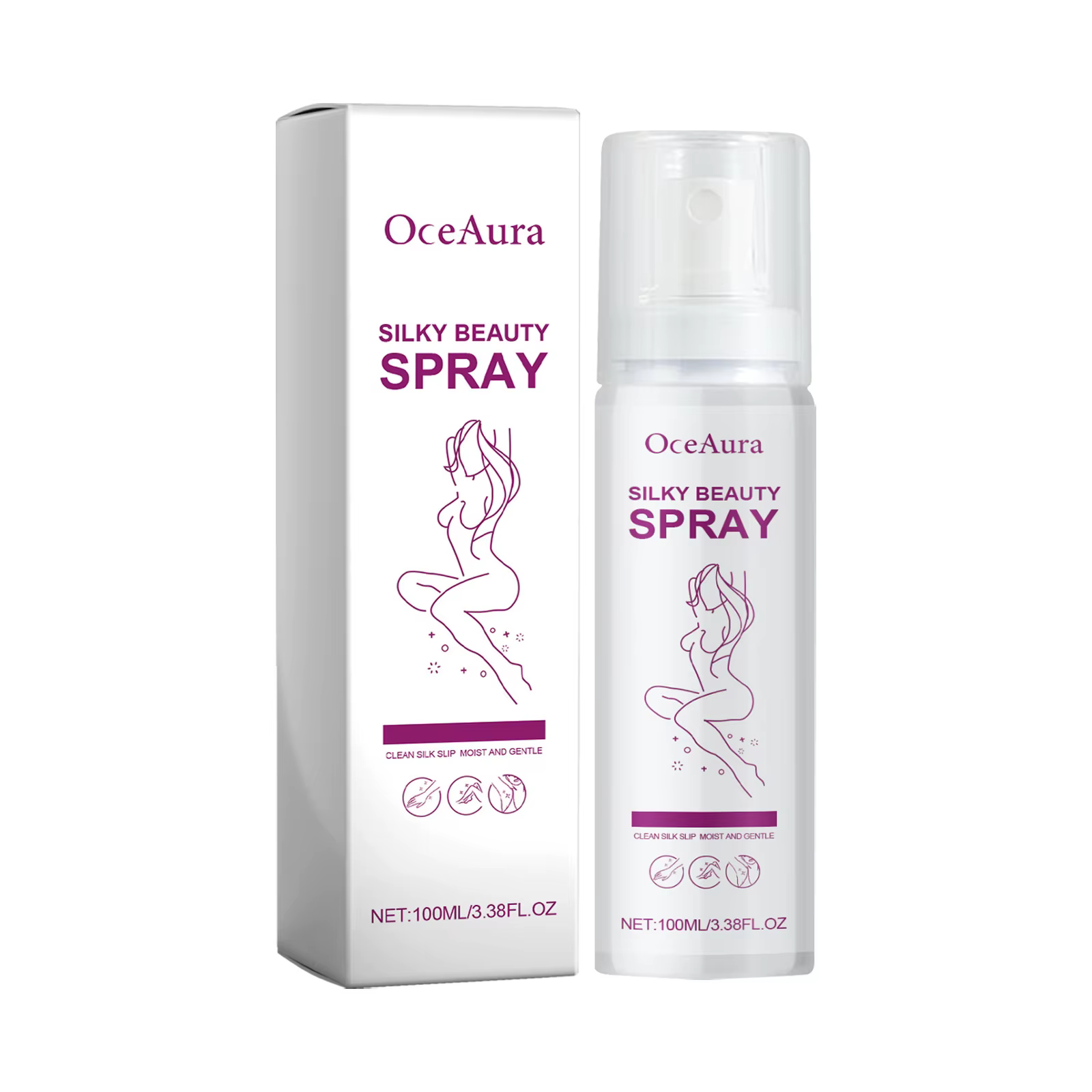 Spray d'épilation douce, inhibiteur de croissance des poils, hydratant, lissant les jambes, aisselle