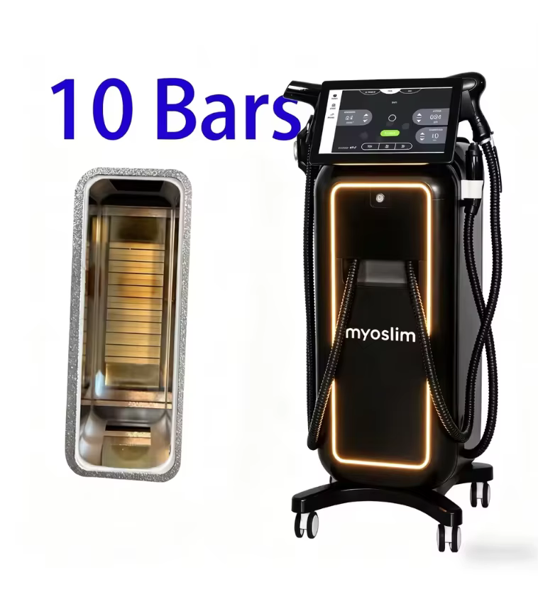 Appareil professionnel 4-en-1 à diode laser 4 longueurs d'onde 5000W 10 barres, épilation IPL, laser