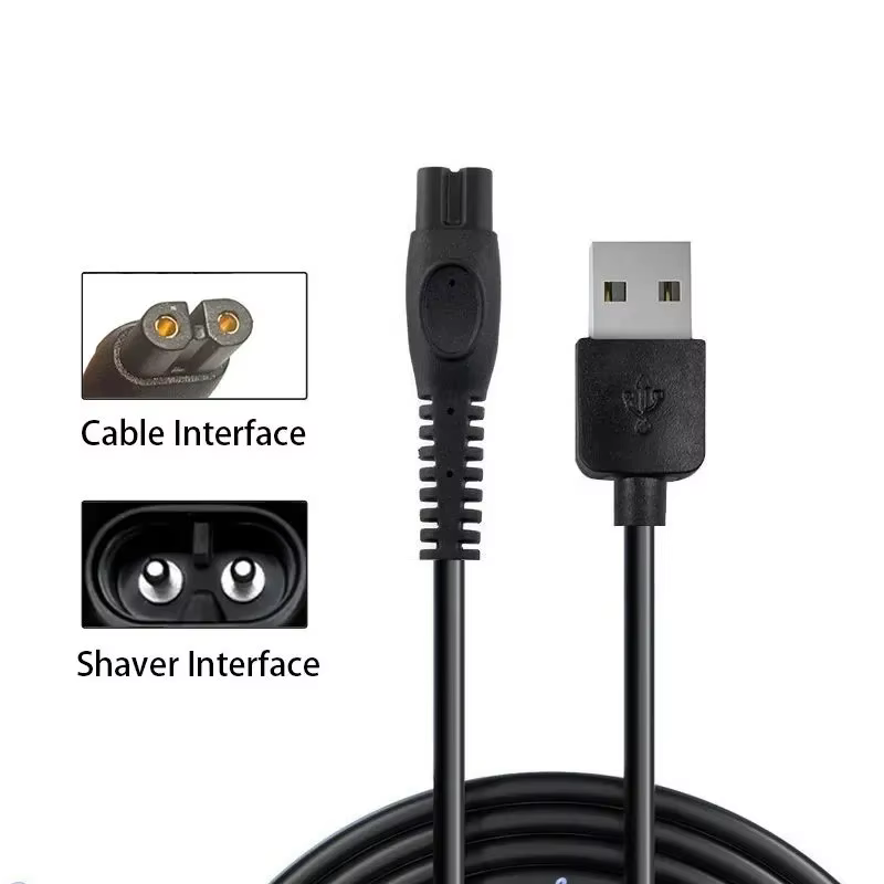 Chargeur USB 5V pour rasoir électrique Philips OneBlade MG7900 MG9520 / 50 QP1424 QP2724 QP2834/70 S