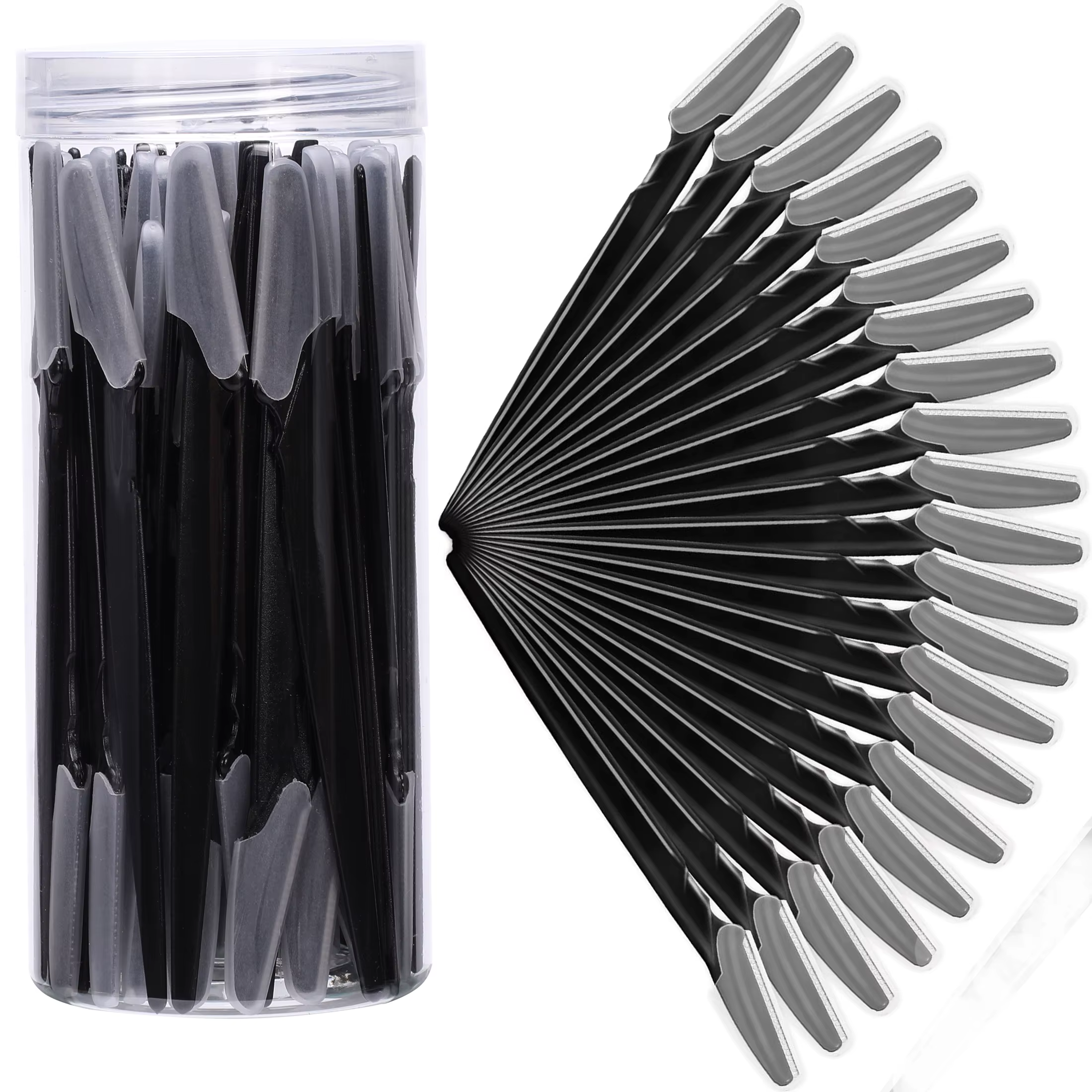 Rasoir à sourcils et rasoir pour le visage pour femmes et hommes, tondeuse et rasoir pour poils des 
