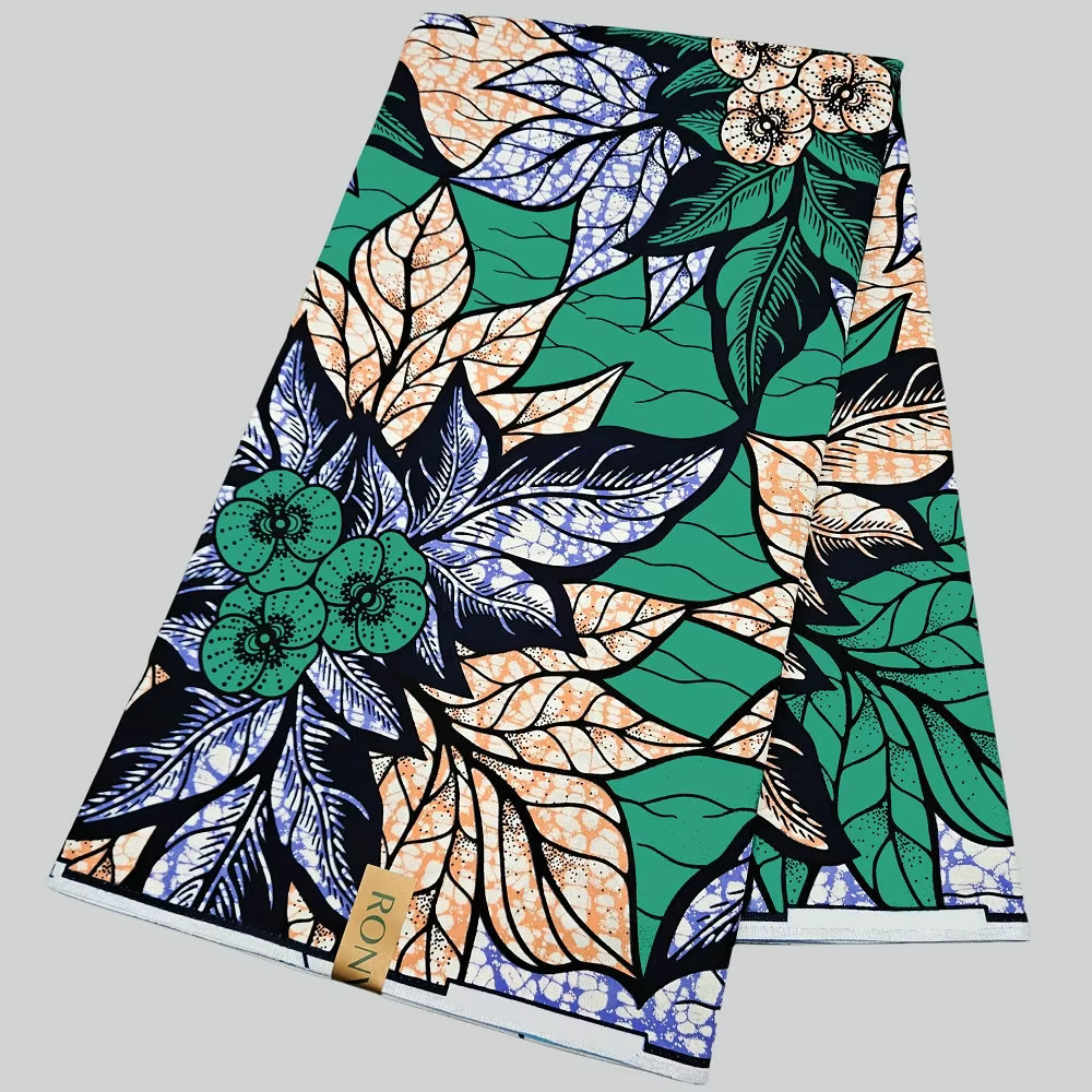 Nouvelle collection de tissus imprimés en wax hollandais véritable, 100% coton, tissu africain pour