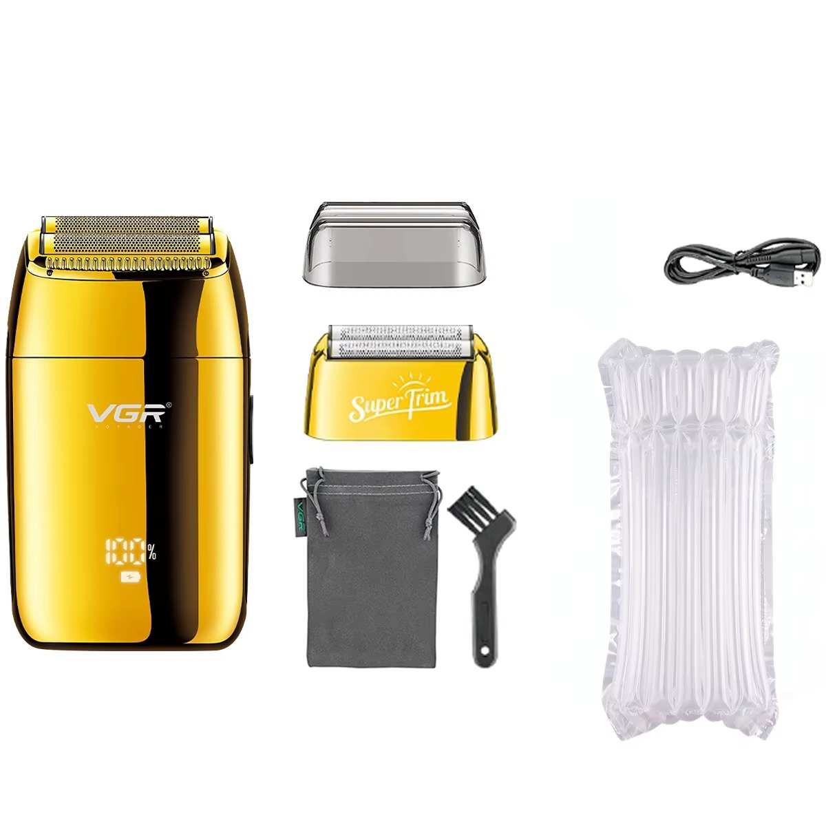VGR rasoir electrique homme rasoir electrqiue homme rasoir électrique Rasoir Rechargeable Tondeuse à