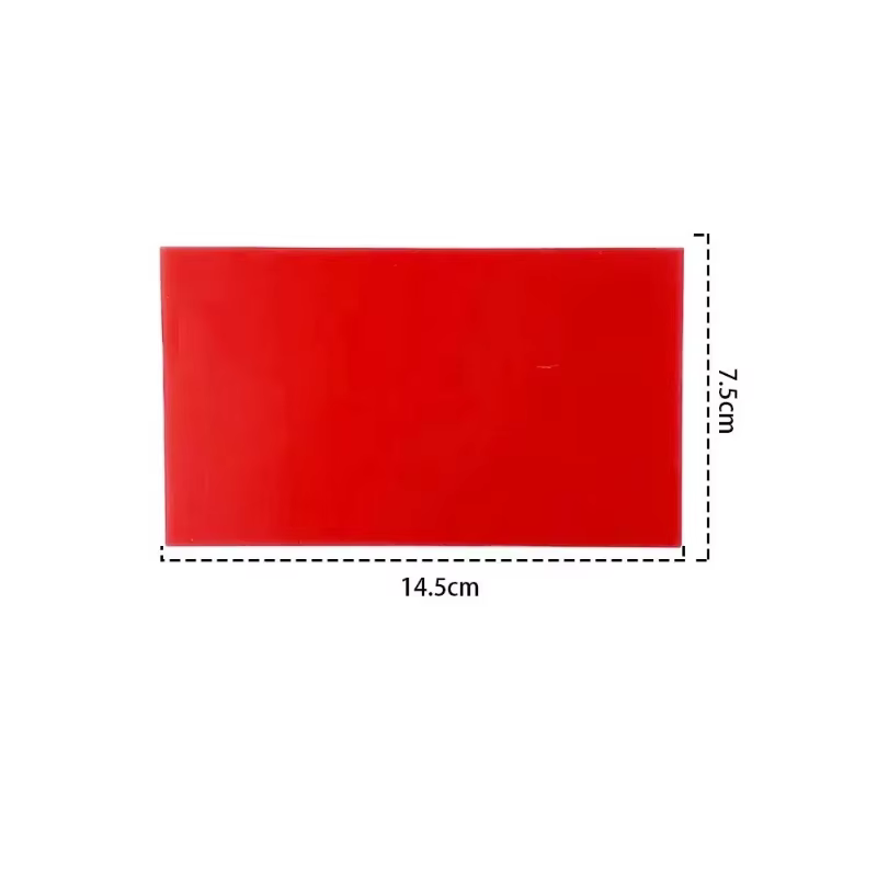 Feuilles de cire rouge pour moulage de bijoux, pour la fabrication artisanale de bijoux en or, matér
