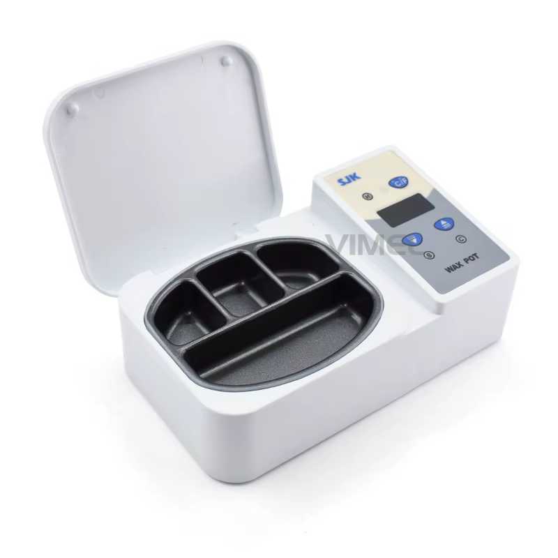 Chauffe-cire numérique de laboratoire dentaire, 4 Pots de fusion de cire, Pot de trempage, contrôle 