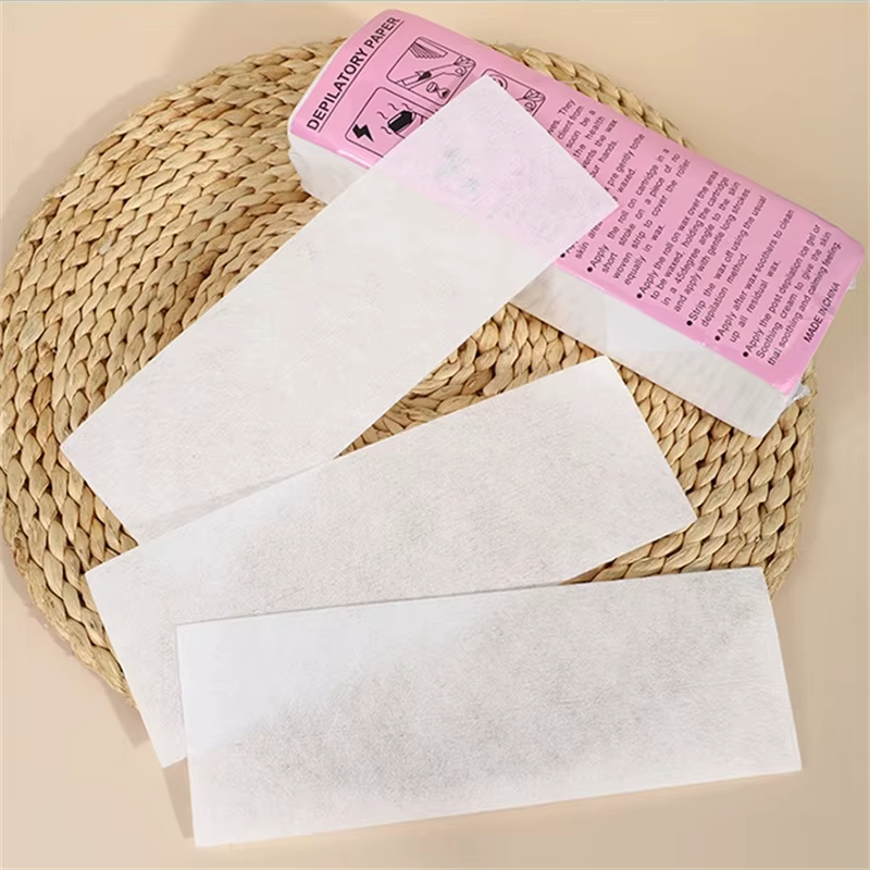 Rouleau de bandes de cire non tissées 50m/100m pour hommes et femmes, épilation, papier ciré pour ma