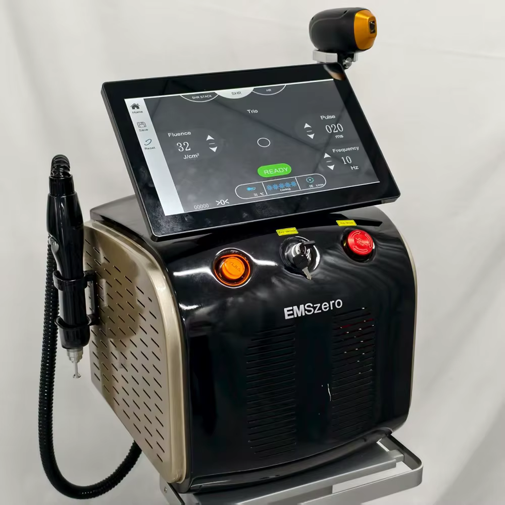 Épilateur professionnel à diode 808 nm pour l'élimination permanente des poils, machine de suppressi