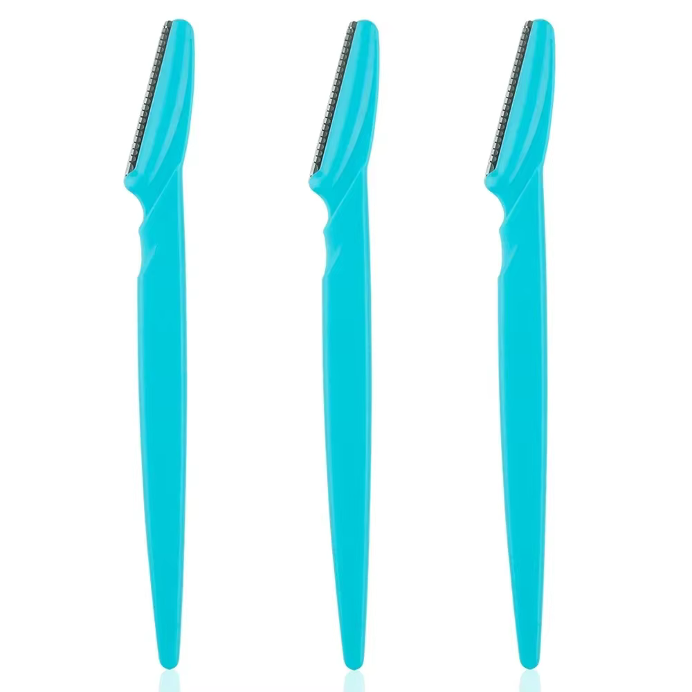 3/10 pièces épilation des sourcils coupe-épilation couteau de sécurité maquillage grattoir rasoir de
