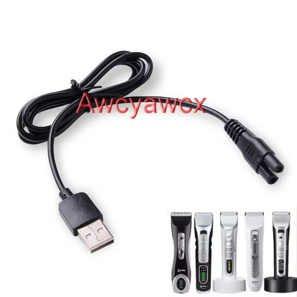 DC 2.4V 3V 3.6V 3.7V 4.2V 4.3V 5V 1A 1000mA rasoir électrique USB câble prise chargeur d'alimentatio