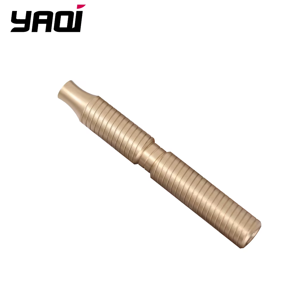 YAQI – poignée de rasoir de sécurité pour hommes, en laiton massif, 88mm