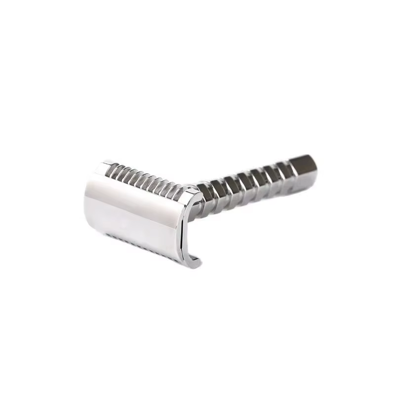 Yaqi Duomo rasoir de sécurité en acier inoxydable avec une écart de lame de 0.70MM longueur de poign
