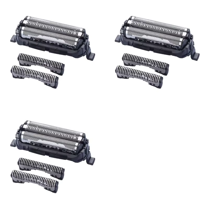 FZFZ 3X Lame et grille de rechange pour rasoir Panasonic ES9510 ES-9013 ES9087 ES9068 ES8101 ES8103