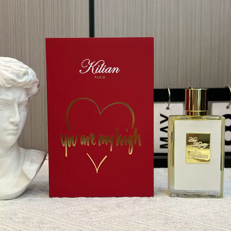 Parfum unisexe de luxe 50 ml, fragrance florale chypre, pêche, rhum, rose, cèdre, papyrus, longue te