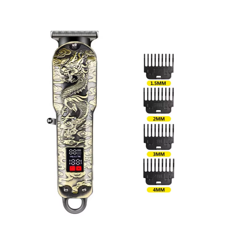 Rasoir électrique automatique en acier inoxydable pour coiffeur, accessoire de coiffure pour la mais