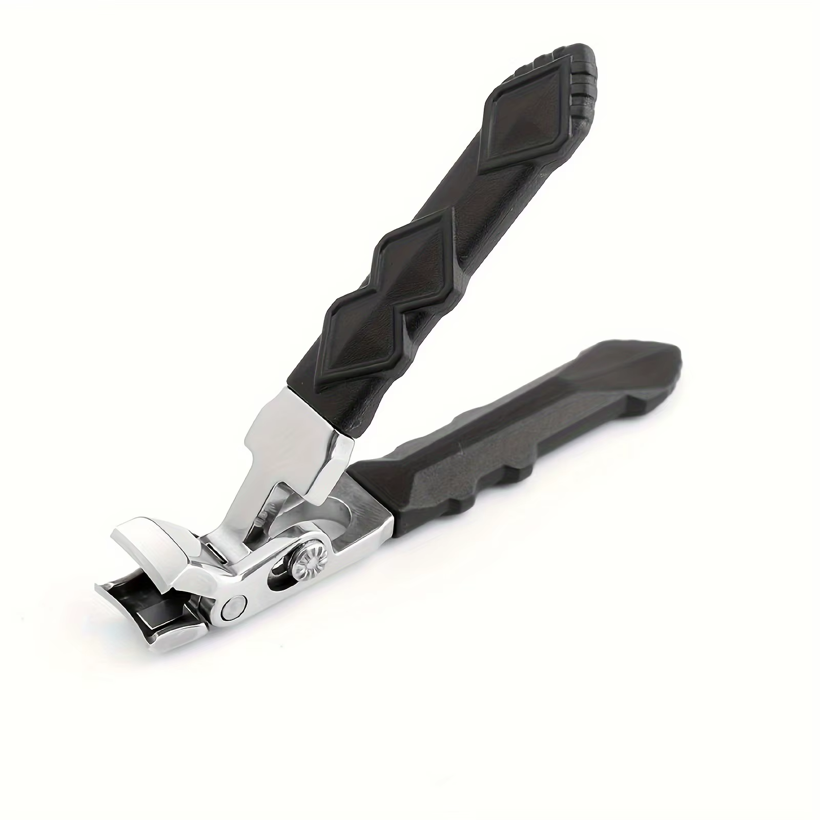Coupe-ongles professionnel en acier inoxydable pour personnes âgées, mâchoire large, tête coudée, la
