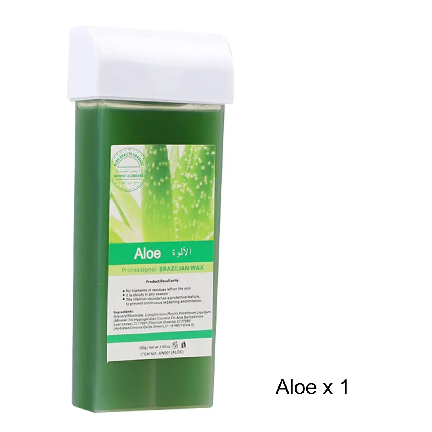 Cire à épiler roll-on 2026 à la rose et à l'aloe vera, cartouche de cire dépilatoire indolore, chauf