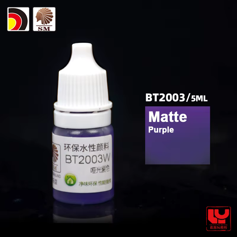 Peinture acrylique mate à base d'eau SM 5 ml, non toxique, pigment d'art professionnel pour la créat