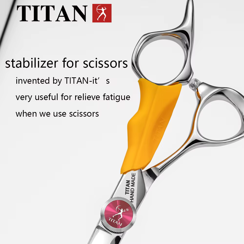 TITAN ciseaux de coiffeur professionnels ciseaux de coiffeur coupe de cheveux ensemble d'amincisseme
