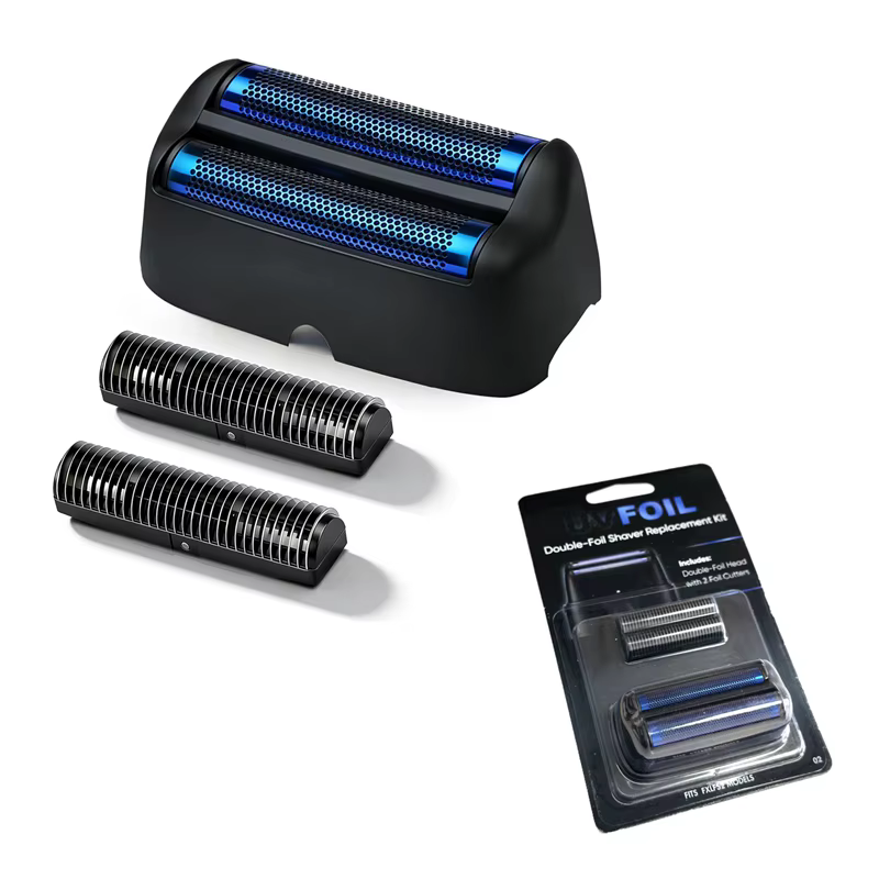 Lames et grille de rechange pour rasoir, compatibles avec la tête et les lames de rechange doubles d