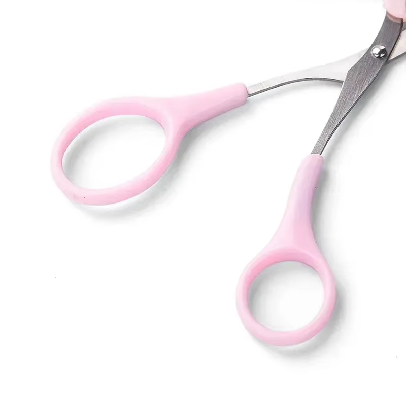 1/3 pièces rasoir de sourcils outils de maquillage ciseaux à sourcils en acier inoxydable avec peign