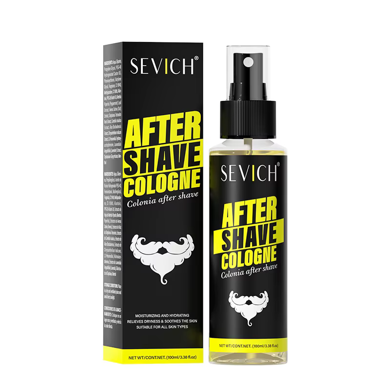 Gel à raser Non irritant pour hommes, Spray hydratant après-rasage, adoucit les favoris, crème de ra