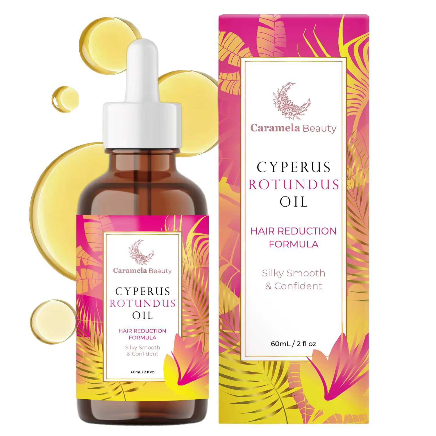 Huile de Cyperus Rotundus naturelle pour l'épilation, huile hydratante, apaisante, calmante pour la