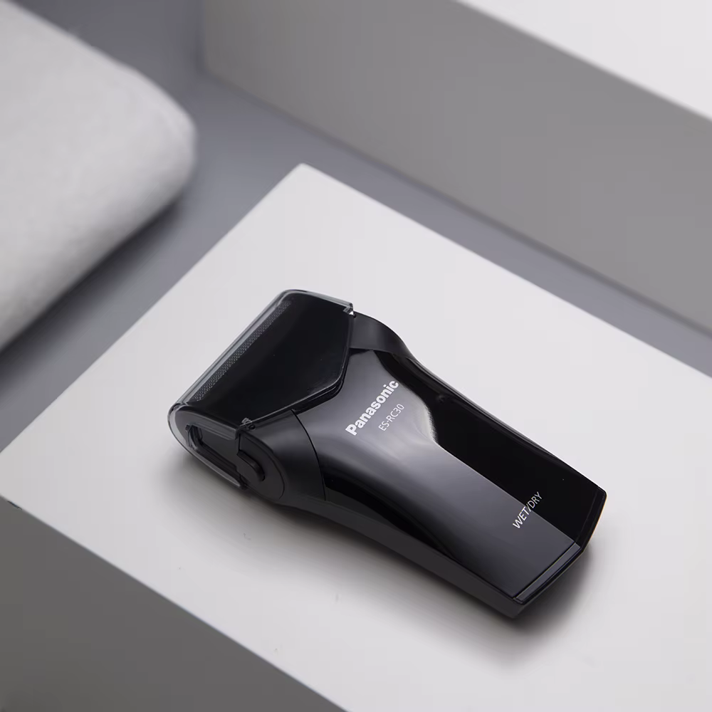 Panasonic rasoir électrique 1 lame rasoir pour hommes rasage tondeuse à barbe Rechargeable IPX7 étan