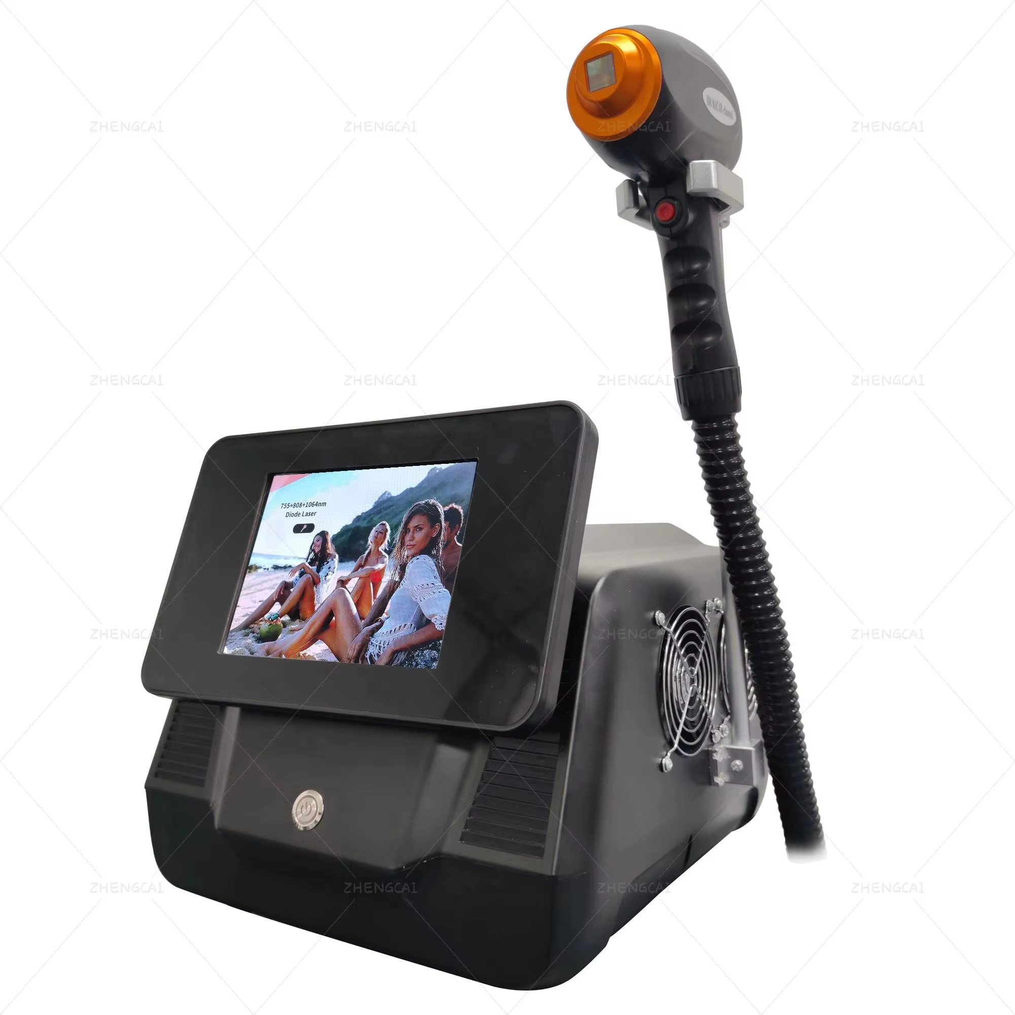 Nouveau Machine d'épilation Laser de bureau professionnel 808nm équipement de beauté Diode Laser