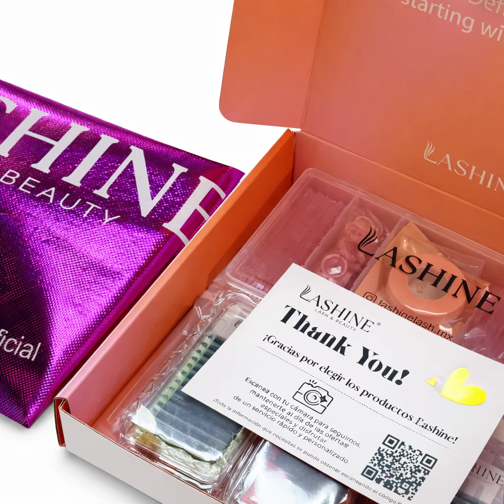 Kit PR pour artiste en cils LASHINE – Ensemble professionnel d'extensions de cils YY / Clover Volume