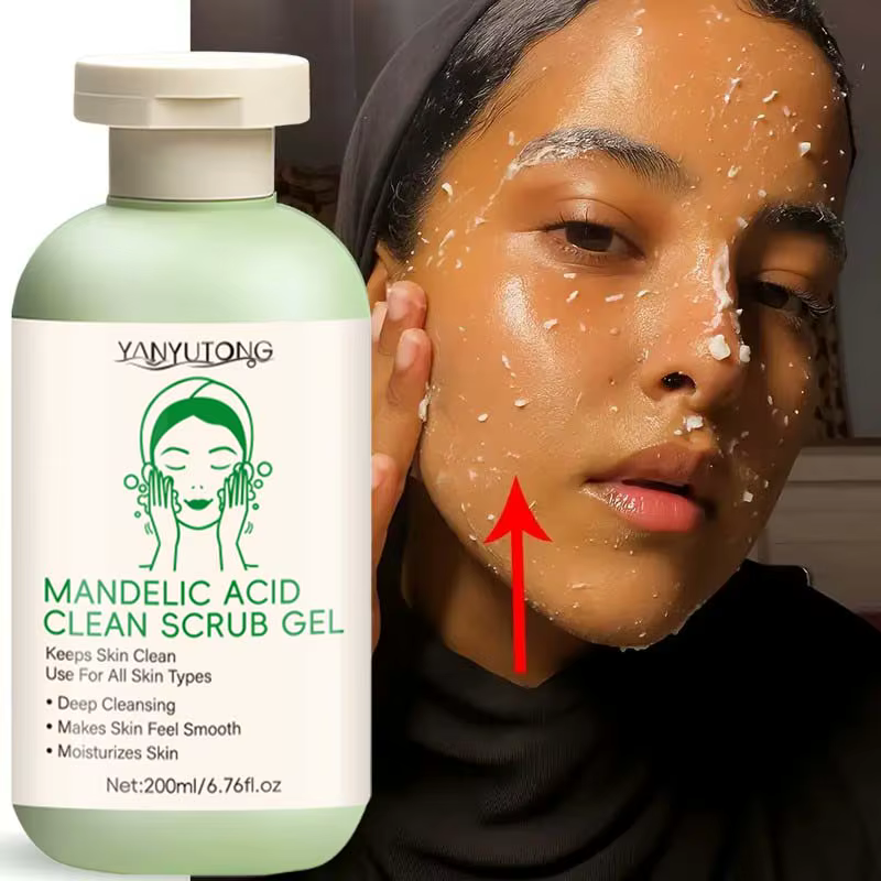 Gel exfoliant pour le visage, nettoyage en profondeur des pores, élimination des points noirs, exfol