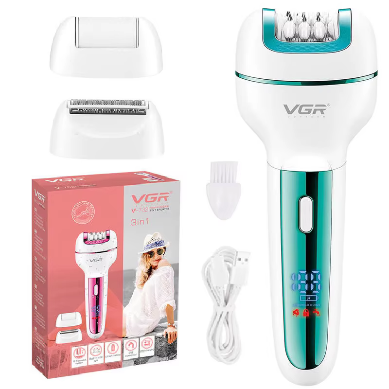 Épilateur électrique 3 en 1 aste pour femme, rasoir pour jambes, corps, épilation du visage, visage,