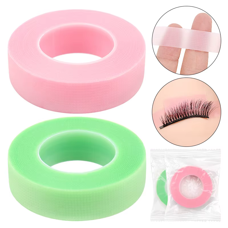 1/3/5 rouleaux de ruban d'extension de cils, outils adhésifs PE sous les coussinets oculaires pour c