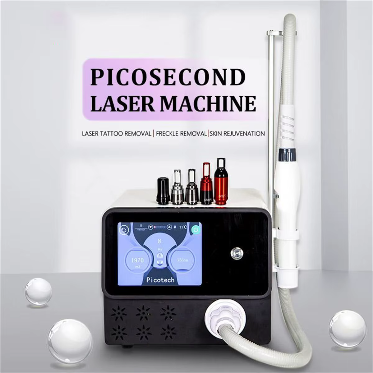 Meilleure Machine d'épilation au Laser à Diode de platine glacée 3500W, 3 longueurs d'onde, barre al