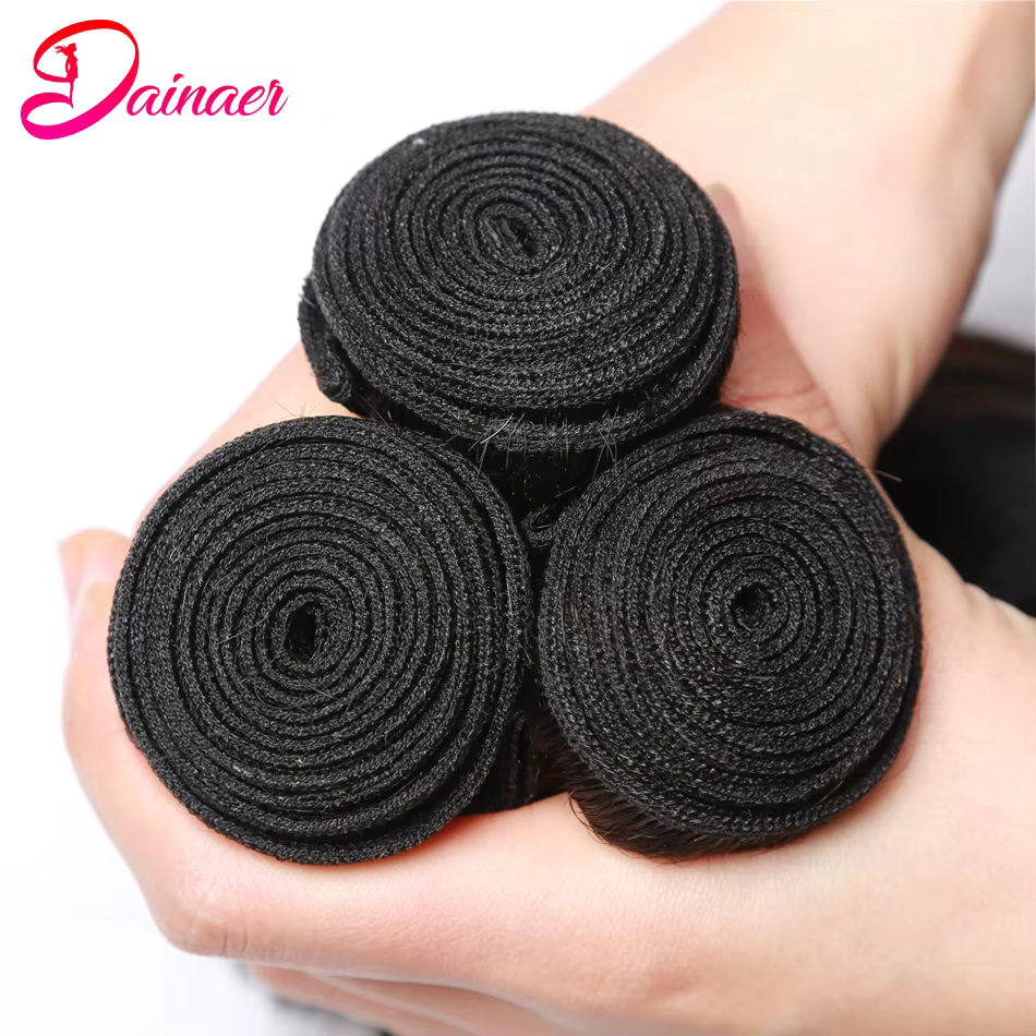 Bundles brésiliens de cheveux humains Body Wave, 100% cheveux vierges non transformés, tissage natur