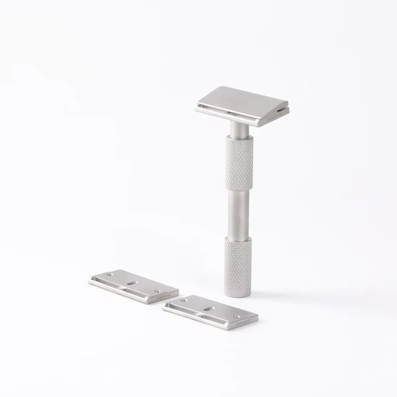 Nouveauté 2026 ! Rasoir de sécurité YAQI Aileron GEM Blade - Rasoir traditionnel à 3 lames pour un r