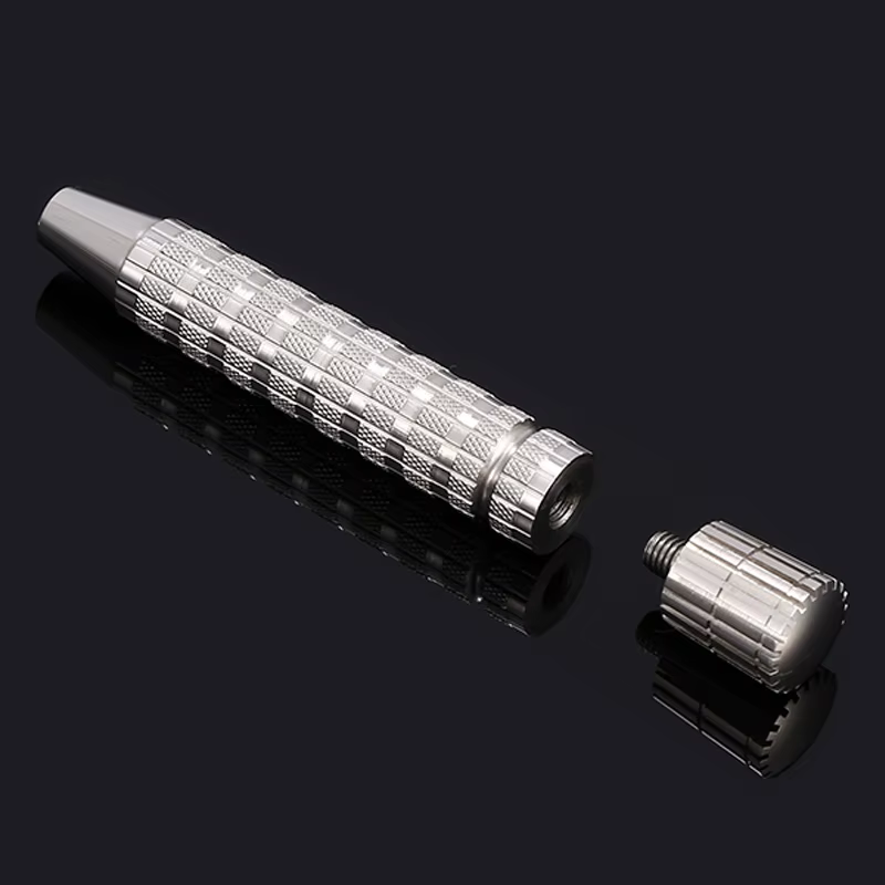 Accessoires de rasoir manuel pour hommes, poignée de rasoir de sécurité à Double bord en acier inoxy