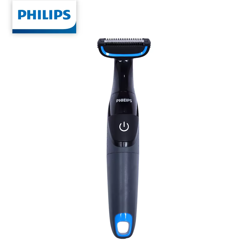 Philips Rasoir Électrique et Tondeuse Électrique à Batterie pour Hommes et Femmes, Épilateur pour Po