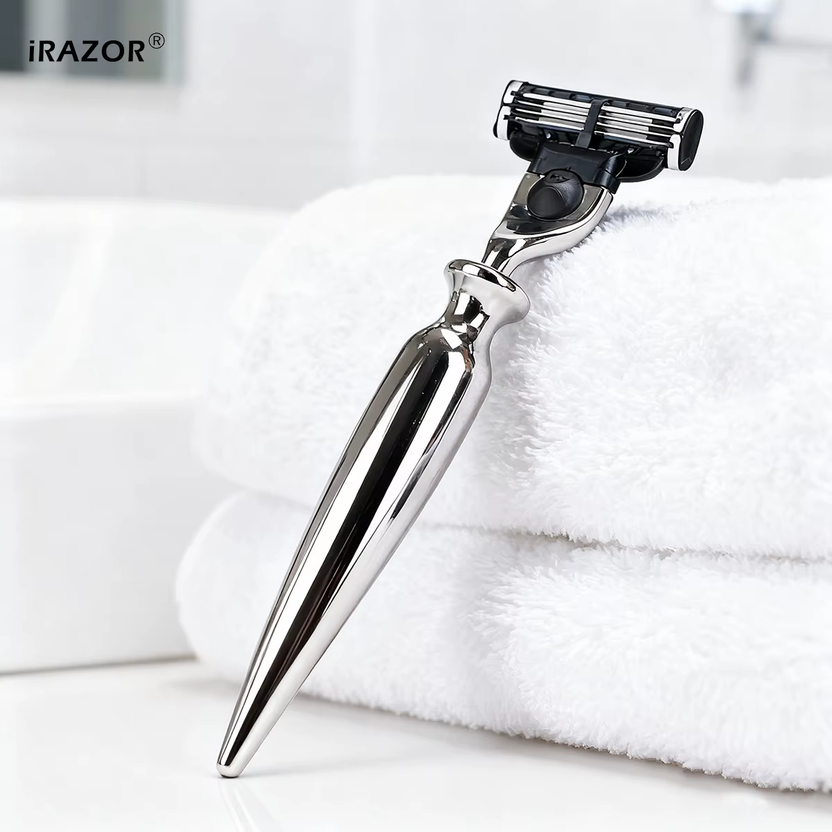 IRAZOR Mach 3 rasoir manuel pour hommes 3 couches lames rapide lisse outil d'épilation sûr pour barb