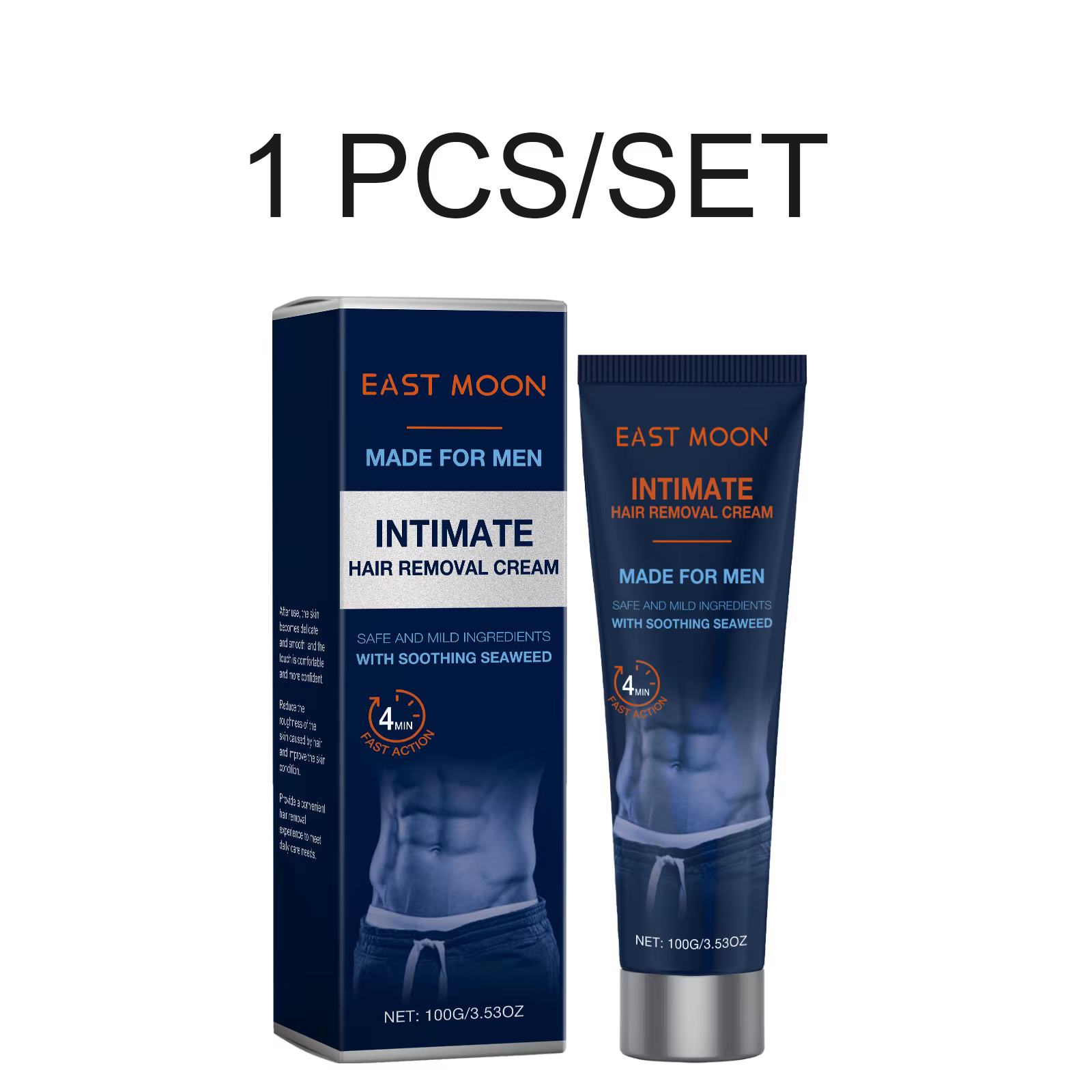 Crème dépilatoire Avocado Man, crème hydratante pour le corps, hydratante, apaisante, sans douleur, 