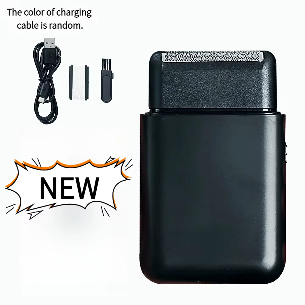 Nouveau rasoir électrique professionnel, tondeuse à barbe, rasoir portable mini, lame de rasage osci