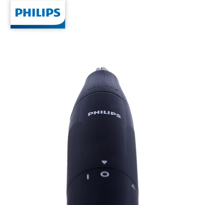 Tondeuse à nez Philips NT1620 pour hommes, lame rotative à 360 degrés, sans traction, lavable et res