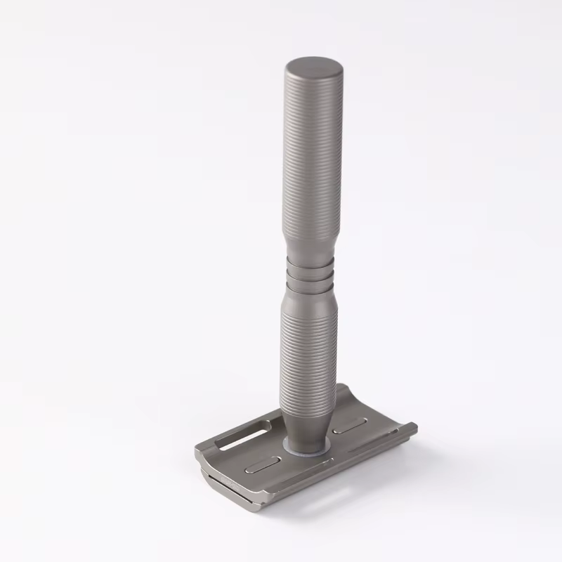 Rasoir de sécurité léger YAQI Ghost Titanium