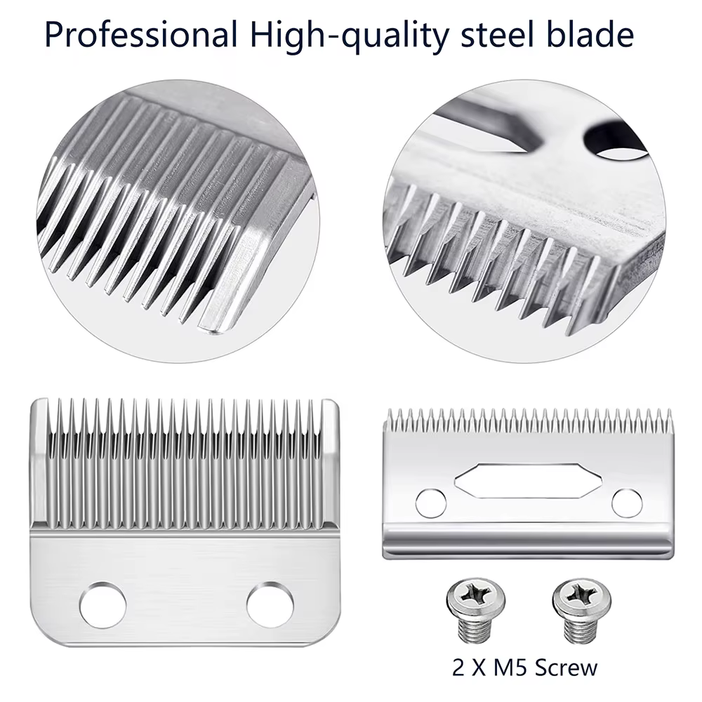 Grande lame de tondeuse à cheveux professionnelle pour barbier, 45mm de large, pour WAHL et Andis, r