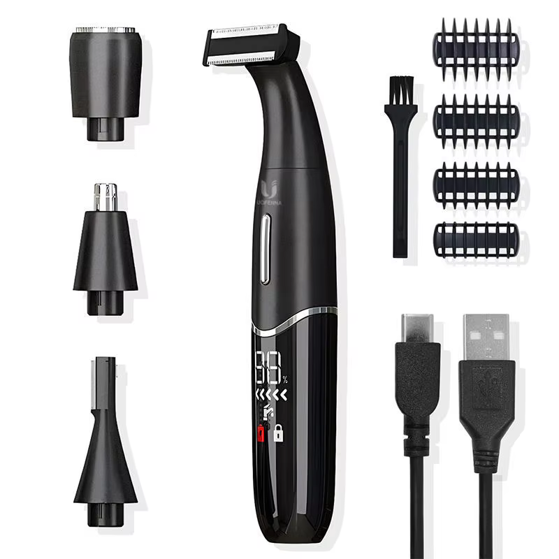Zone intime coupe de cheveux rasoir de précision hommes ligne de Bikini boules de rasoir sensibles o