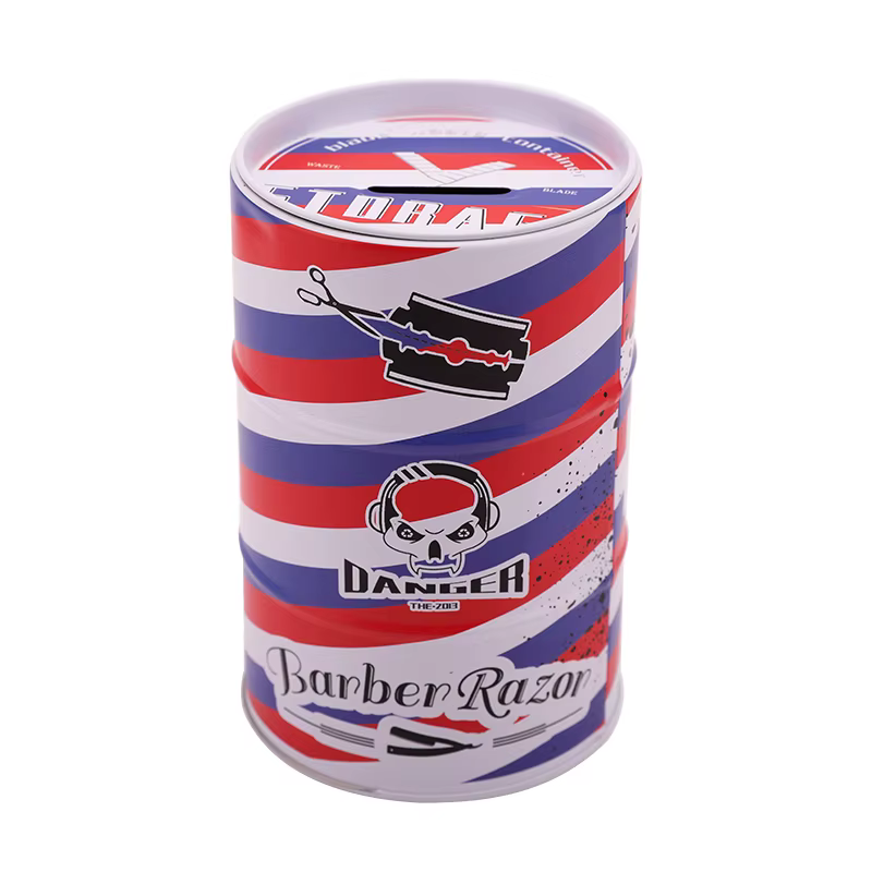 Boîte distributrice de recyclage de lame de barbier, étui d'élimination de lame de rasoir, poubelle